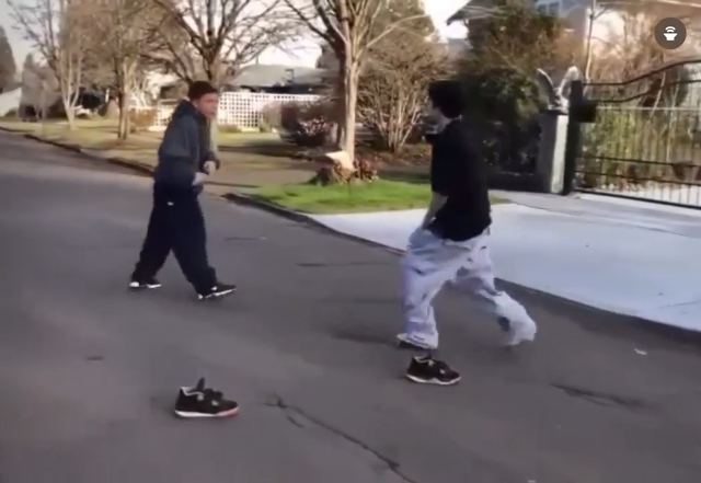 wrestling being used in real fight